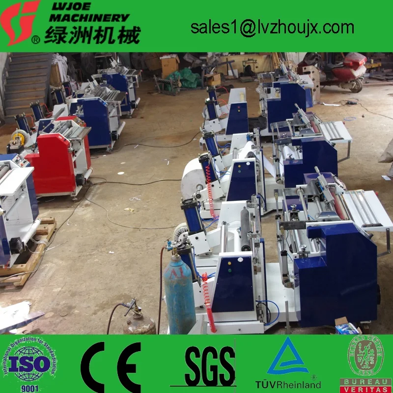 Полуавтоматическая машина для продольной Резки Рулонов термобумаги