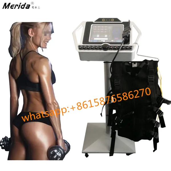 Factory price ems fitness machines electrical muscle stimulator suit in Gym
