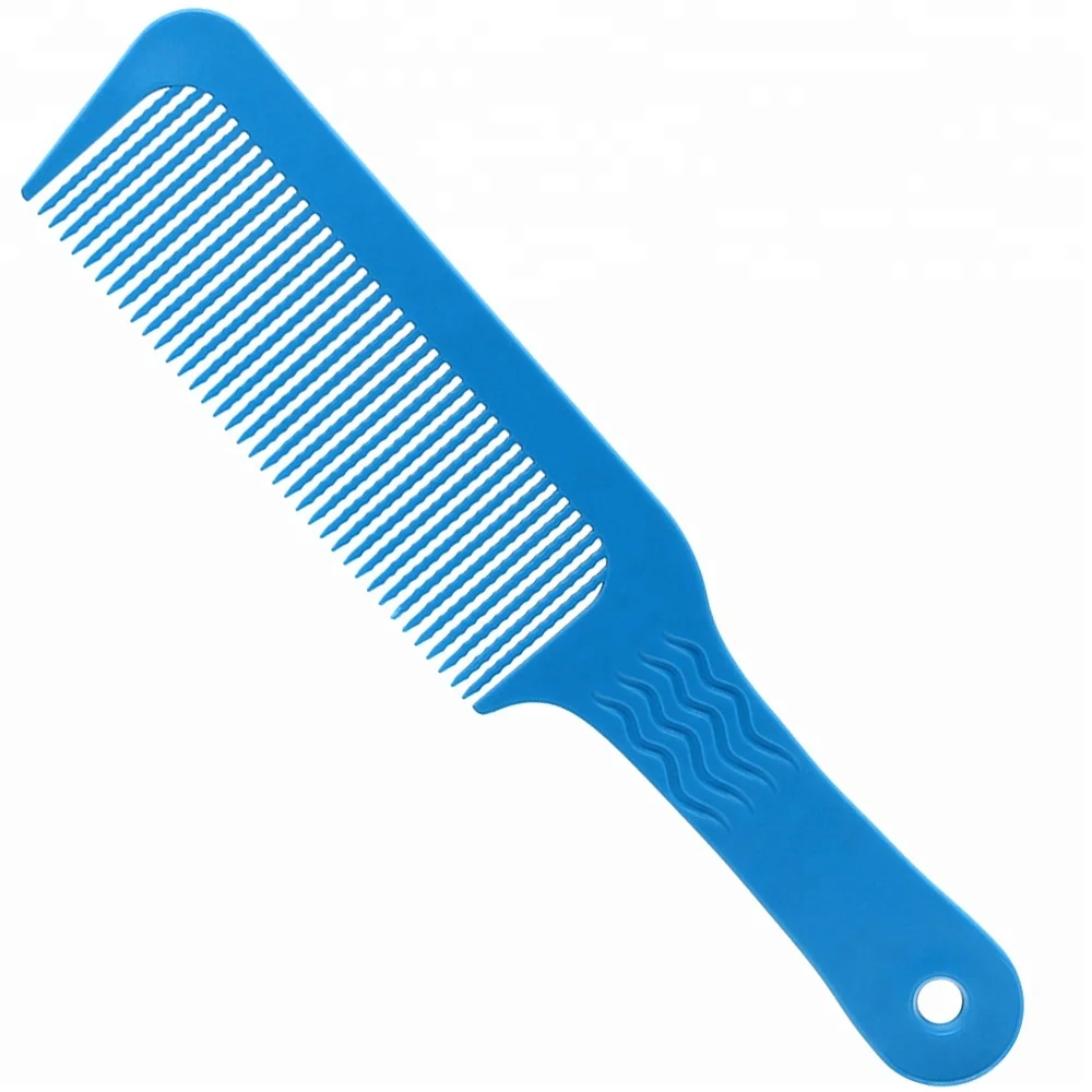 Unique Anti-staitc Salon Hairdressing Wave Tooth Flat Top Clipper Comb Barber Hair Cutting Comb