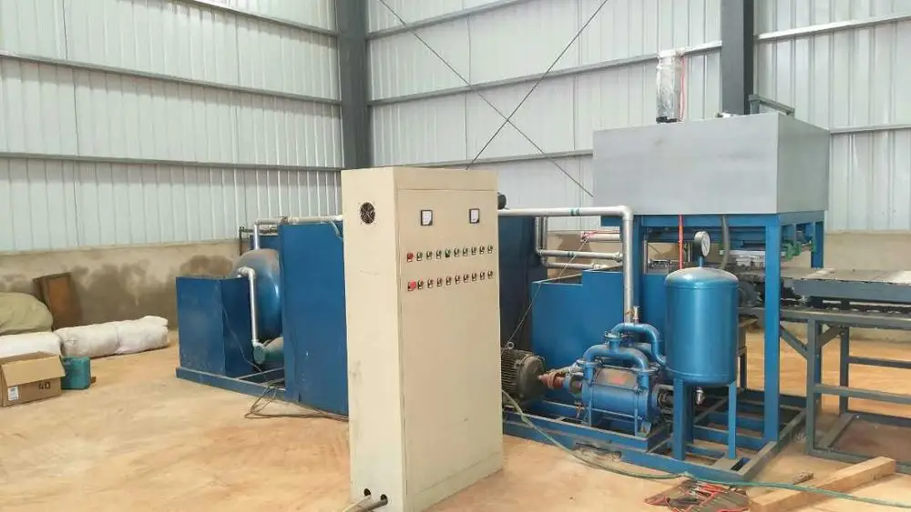 Полуавтоматическая целлюлозно формованная бумага горшок лоток производственная линия