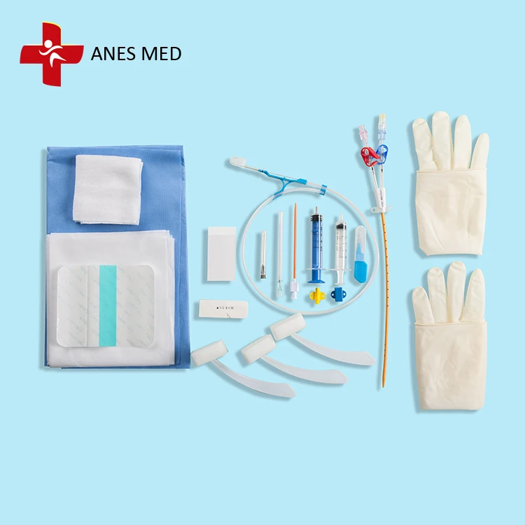 Набор катетеров для диализа, полный комплект, оптовая цена