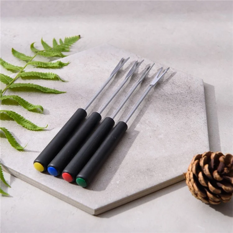 Swiss new design small chocolate fondue sets ceramic fondue pots