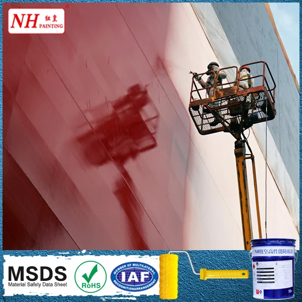 Marine epoxy paint boat