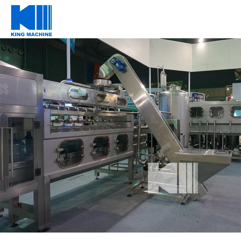 5gallon bottle internal and external brushing washing machine