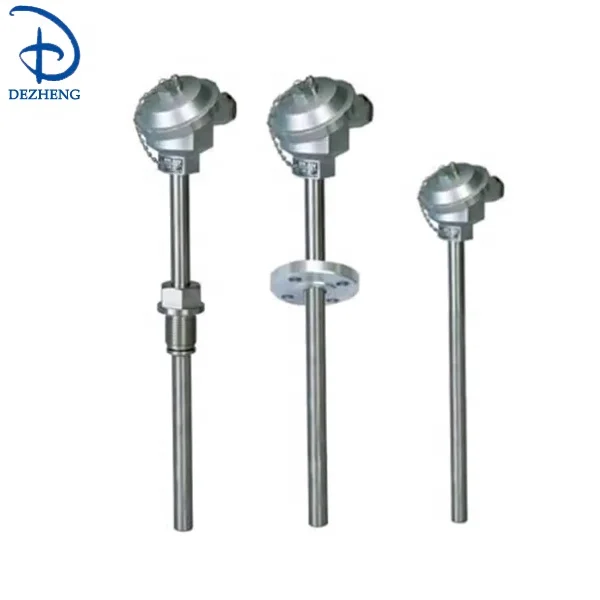 Wear resistant thermocouple for cement factory