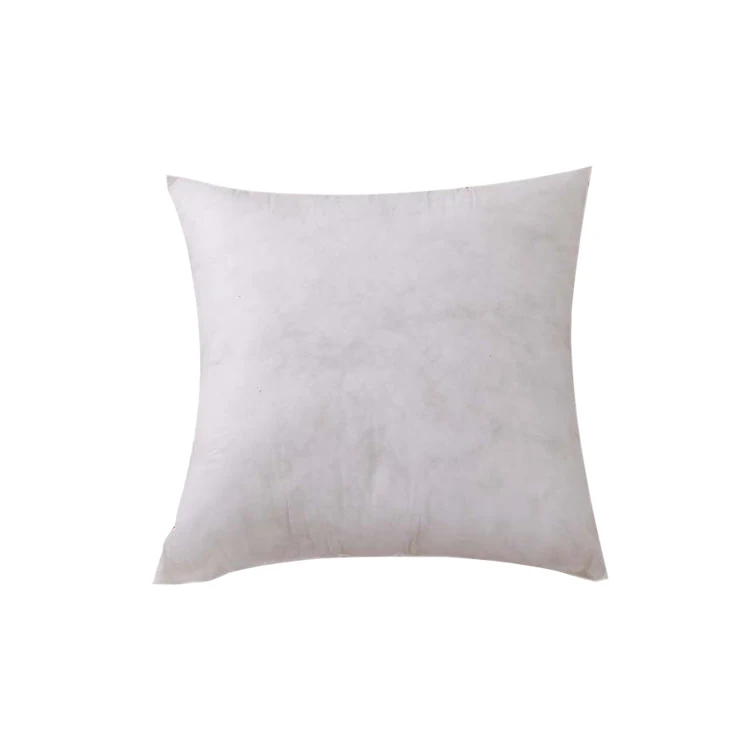 Home textile soft non-woven cotton fIlling throw pillow custom white pillow insert