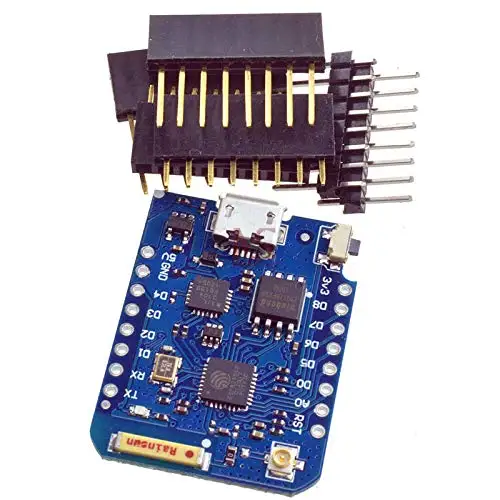 WEMOS D1 Mini Pro 16M Bytes External Antenna Connector NodeMCU ESP8266  WiFi IOT Development Board with Pins