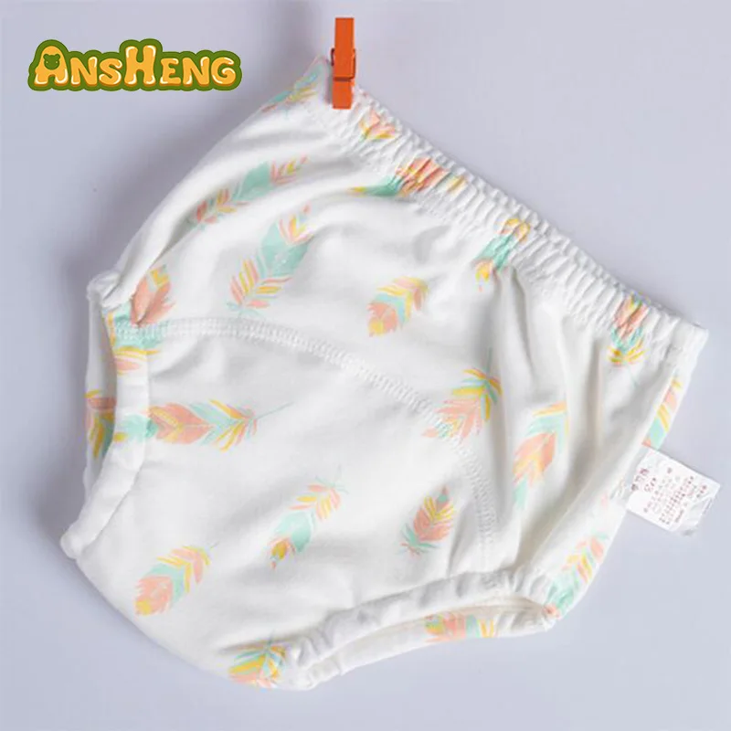 
Amazon hotsale 100% cotton reusable training pants baby 