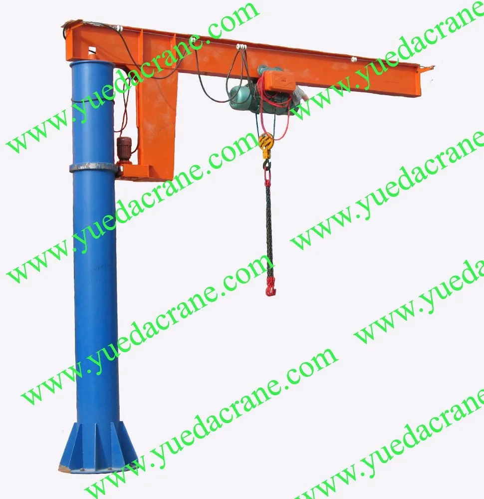 BZ model electric hoist jib crane 2 ton