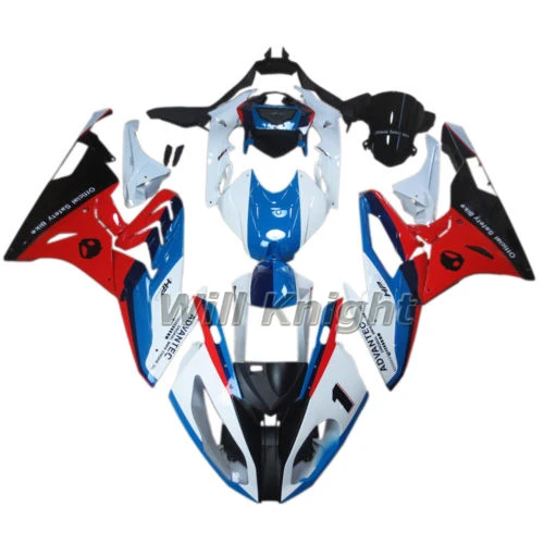 Комплект обтекателей для кузова мотоцикла BMW S1000RR 2015 2016 белый красный