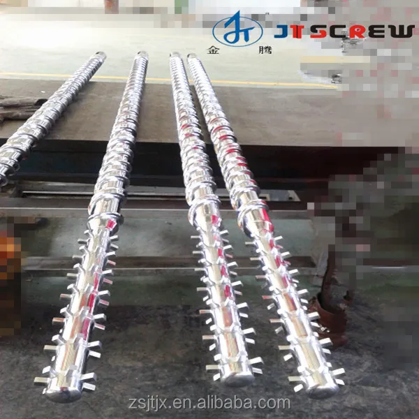 pp/pe water irrigation drip single screw and barrel for plastic extruder