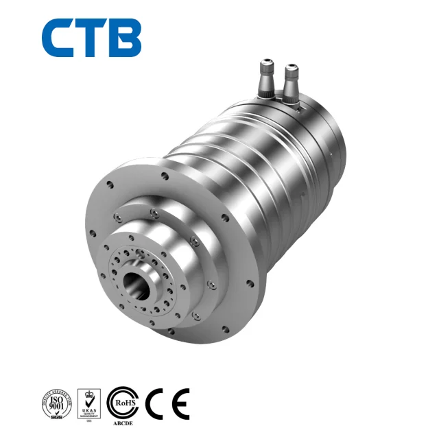 2000-6000 rpm 11 kW electrospindle for the lathe spindle
