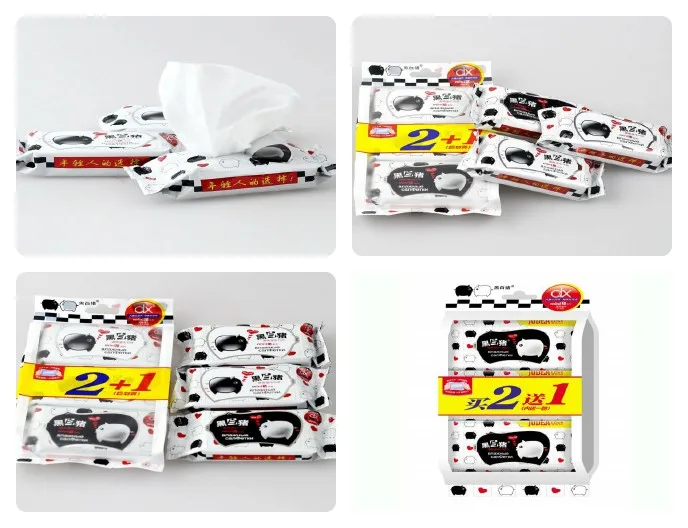 Semi automatic Wet Wipe Folding Machine factory price