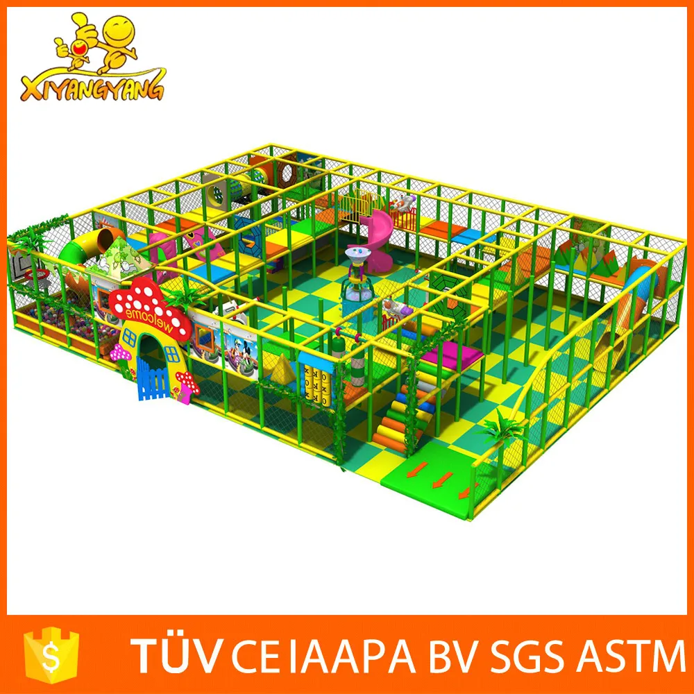 Children commercial indoor playground equipment indoor soft playground