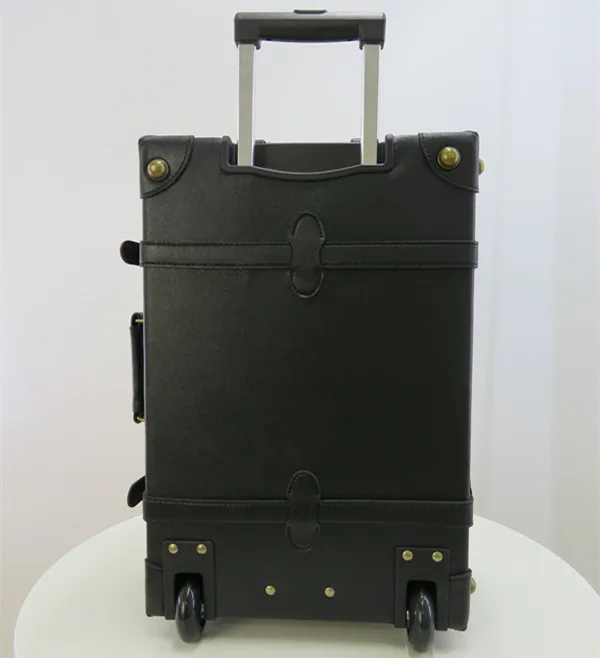 new design pu material  vintage Other Luggage sets smart vspink valise suitcases travel troly maletas hand bags