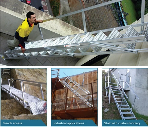 portable stairs,Adjustable stair step height, portable folding stage stairs,new self-leveling stairway ,TS-311