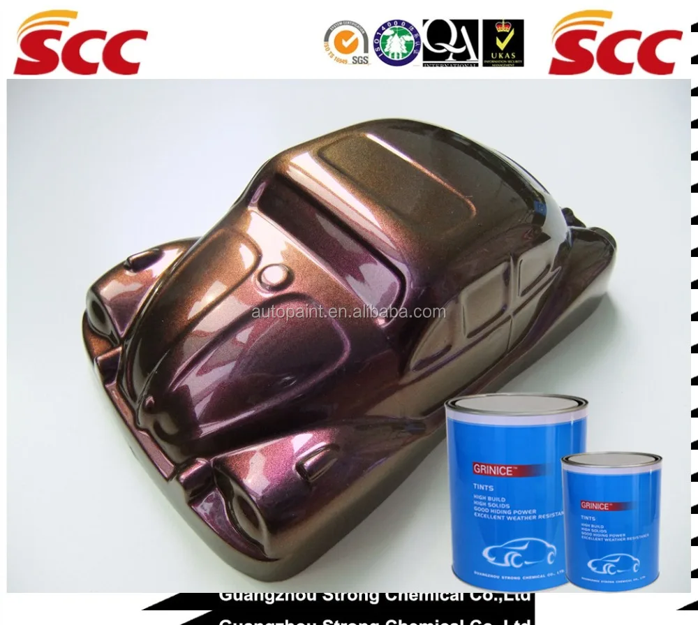 
Car paint usage magic color mixing system 
