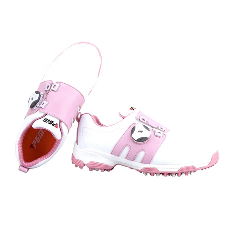 Оптовая продажа Высококачественная детская водонепроницаемая обувь для гольфа из микрофибры