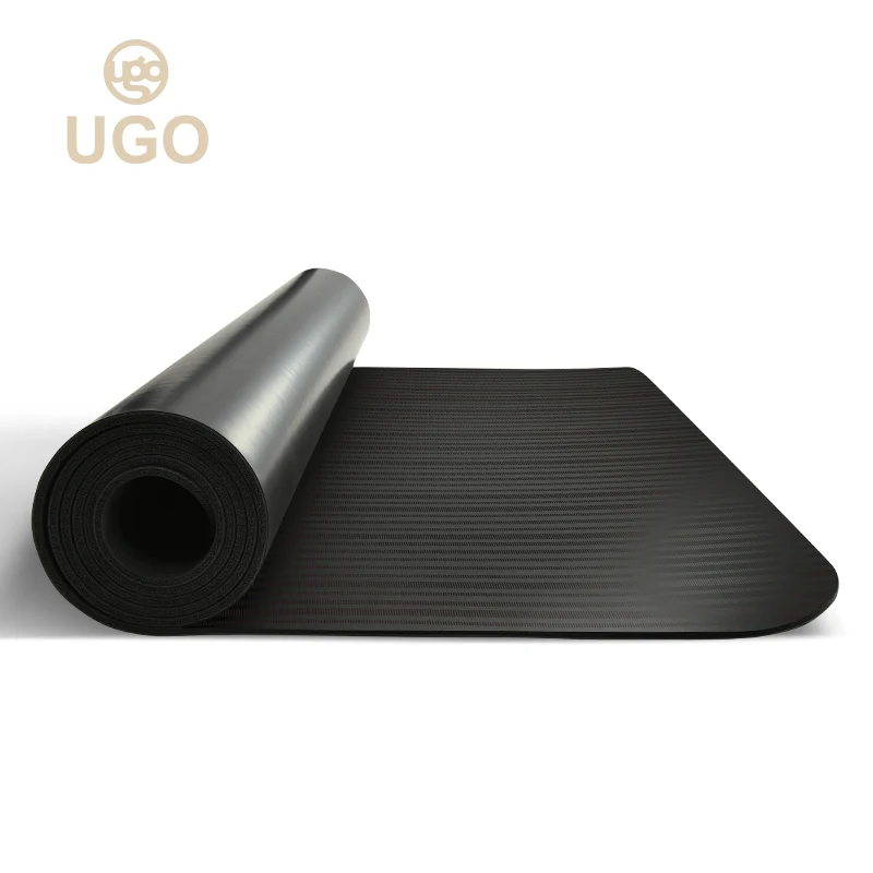  UGO 5 мм профессиональный выпуск оптовая продажа экологически чистый прочный коврик для йоги из натурального