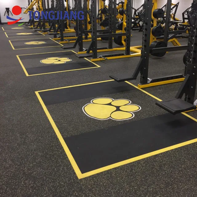 
 TJ дешевые резиновые коврики для тренажерного зала из этиленвинилацетата/гибкие, прочные и звукопоглощающие резиновые напольные рулоны для тренажерного зала/синтетические  