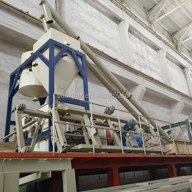 
Fireproof composite rock wool sandwich SIP machine 