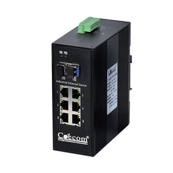 High Quality Industrial Ethernet Switch Single Mode FC Ethernet Switch 48V Fiber Optical Equipment