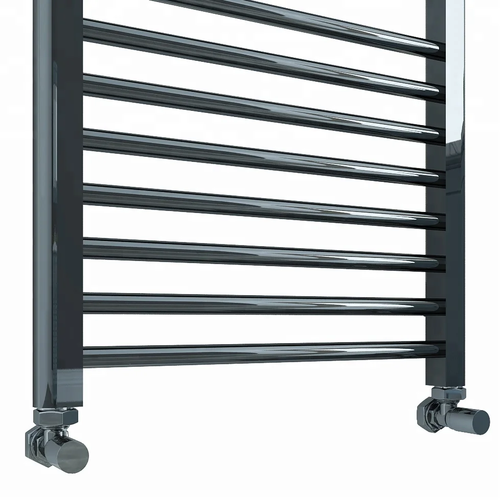 Best-selling SUN-D11 straight chrome heated towel rails auto radiator bathroom heater