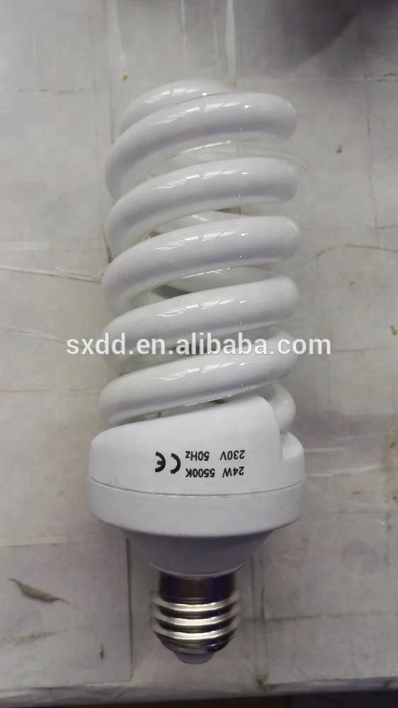 Compact Fluorescent lamp wholesale price  T3 9mm Mini full spiral lamp 9W 11W 13W 15W 20WE27 E14 B22 AC110V AC220V 2700k-6500k