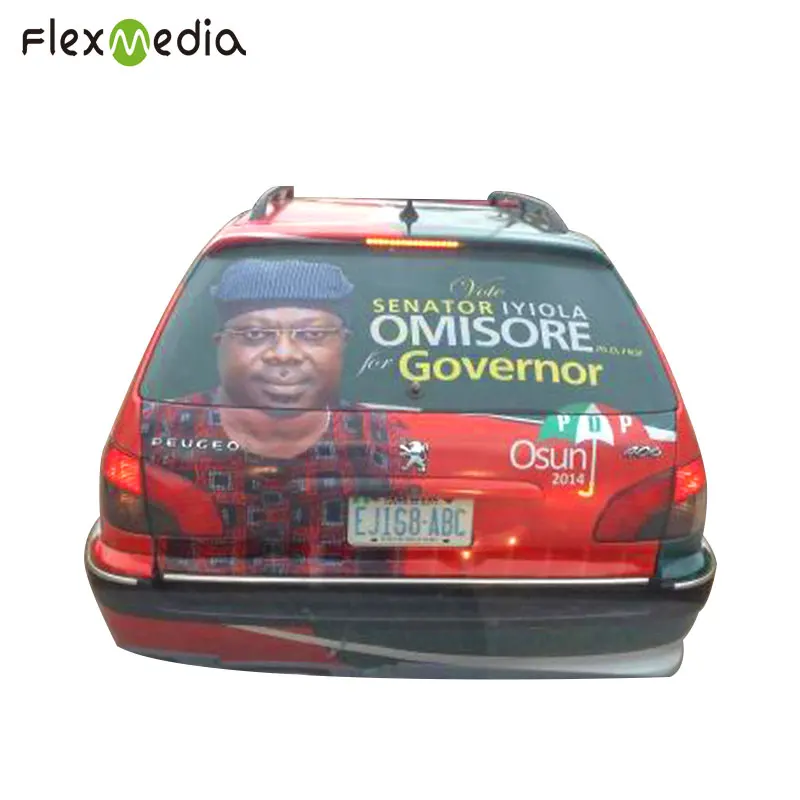 2018 новый год Oem топ Высокая яркость автомобильные оконные Рекламные Знаки