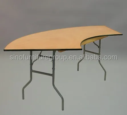 Multifunctional outdoor solid wood wedding folding tables, cocktail table