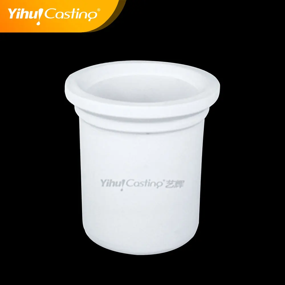 5kg ceramic melting crucible . for gold induction furnace, gold, silver, copper melting