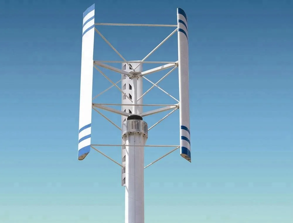 1000W vertical axis wind turbine with NACA  airfoil profile Aluminum blades(vawt)