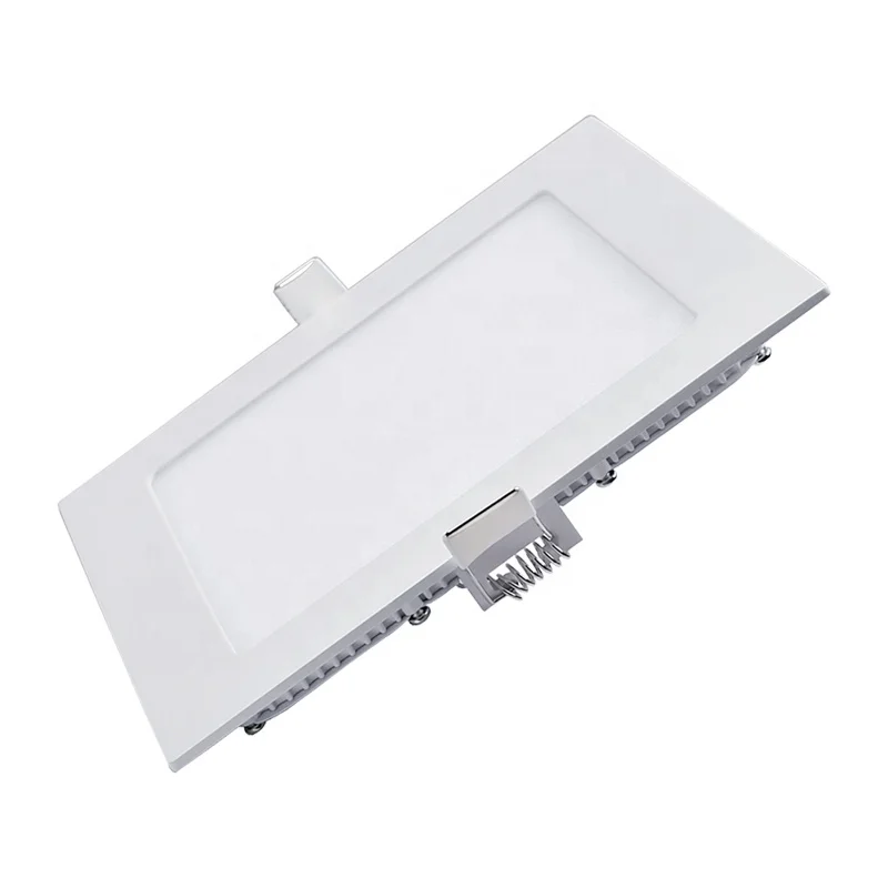 Modern style commercial light ceiling embedded led panel 9w