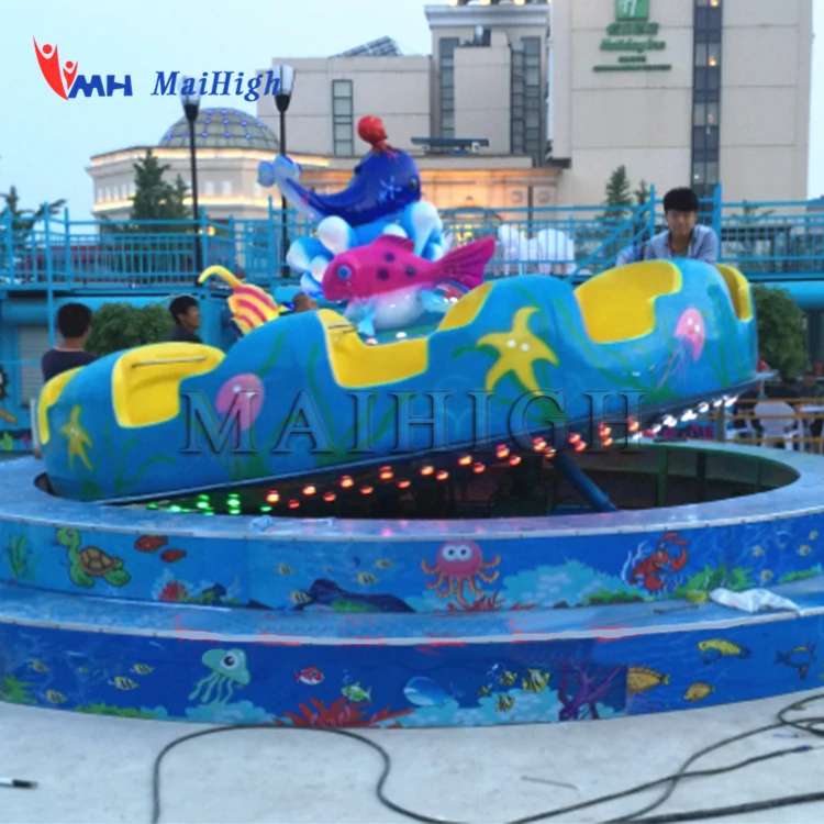 New Outdoor Amusement Park Games Playground Ocean Disc Turntable For Sale