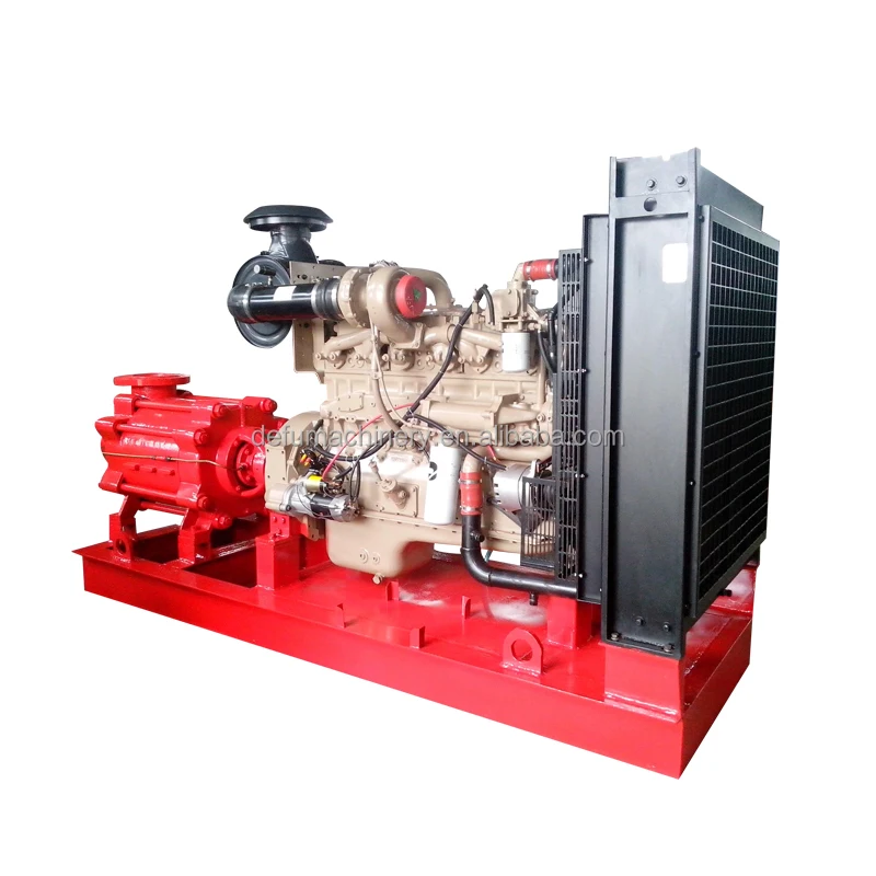 200 Kw Diesel High Pressure Multistage Centrifugal Fire Fighting