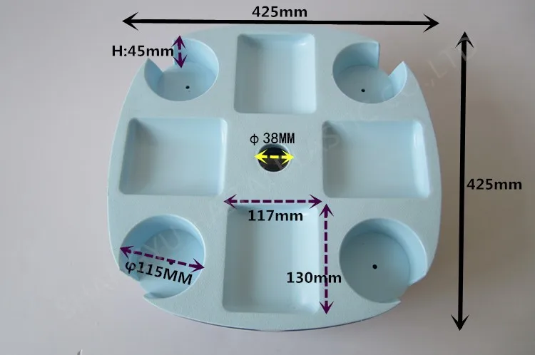 Plastic Different style umbrella drink holder, umbrella table, umbrella tray