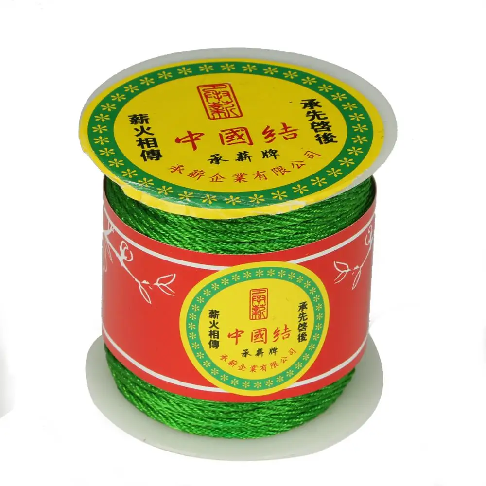 1mm 49yard/roll 16 Colors Nylon Chinese Knot Cord Macrame Rope Craft Making String Thread Jewelry Findings Diy Cord NEW