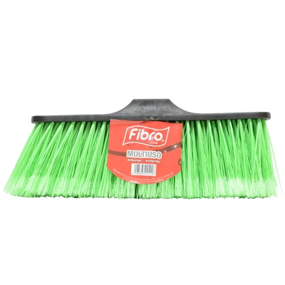 HQ0578R cheap black color Indian PP broom with soft bristle