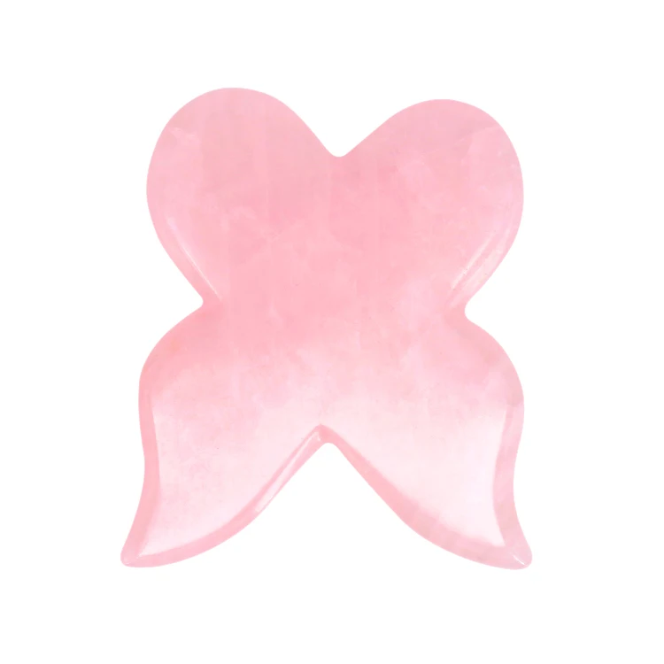 Muscle Scraping Therapy S Shape Gua Sha Tool Rose Quartz Gua Sha Bar Chinese Massage Guasha