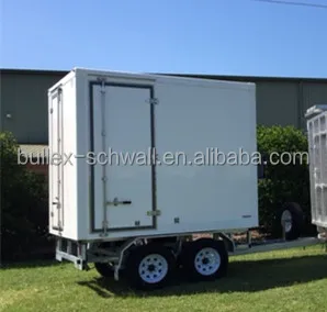 Mobile Refrigeration Cold Room Mobile Cold Room For Sale ISO9001 Fiberglass Sandwich Stainless Steel