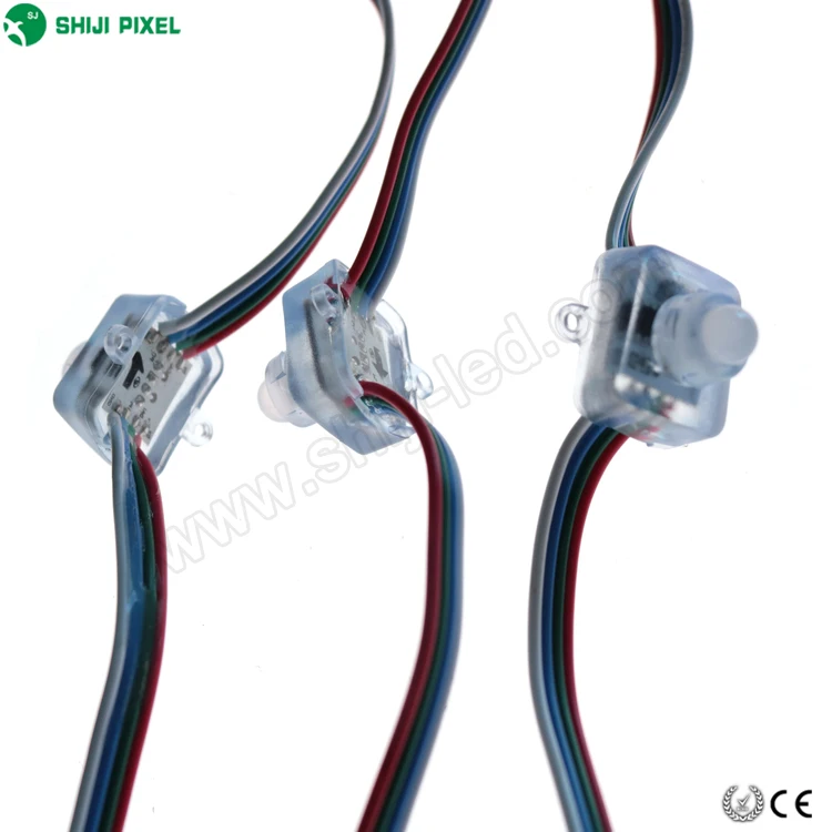 5 в 12 В мм квадратный UCS1903 GS8206 DMX программируемый полноцветный наружный rgb светодиодный