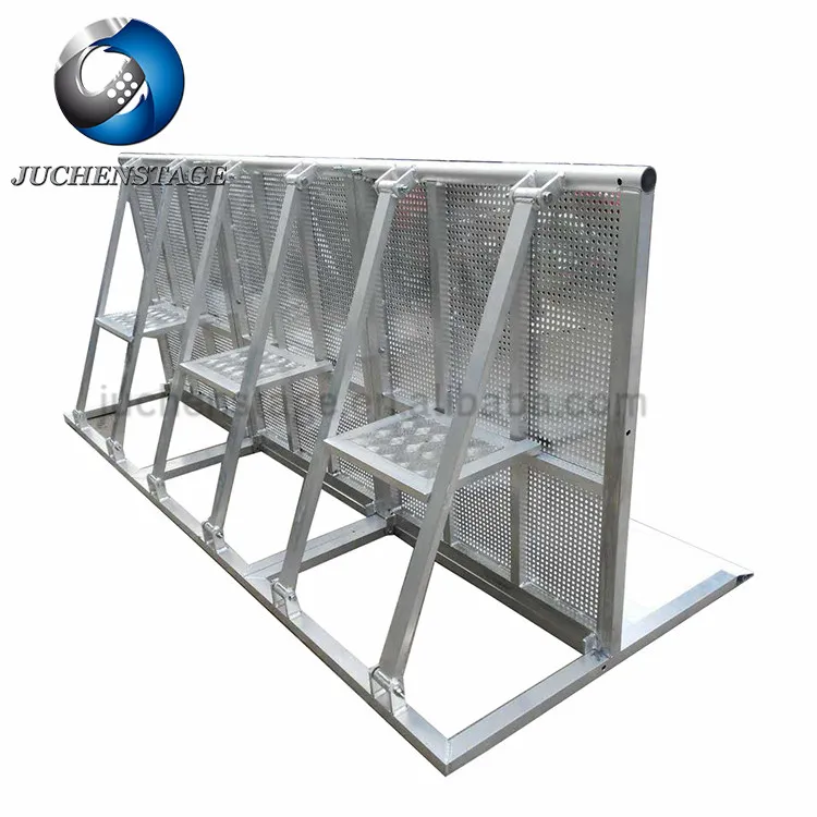 Aluminum Concert Advertising Barrier Gate Crowd Control Barreier For Sale