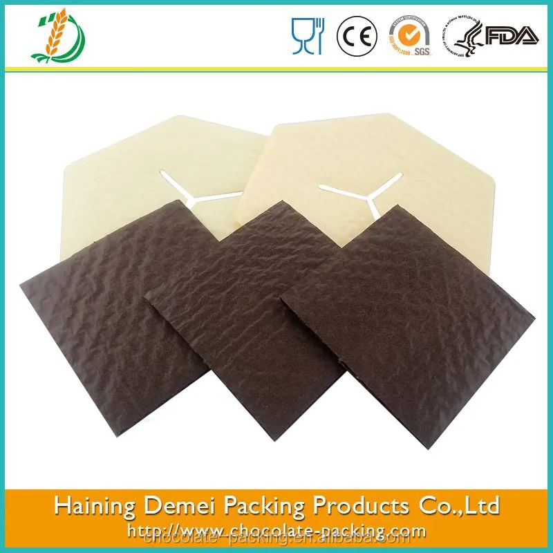 
high quality chocolate paper cushion pad cake baking factory supply directly 