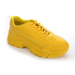 Wholesale ladies elevator casual seasons outdoor zapatos neon shoes