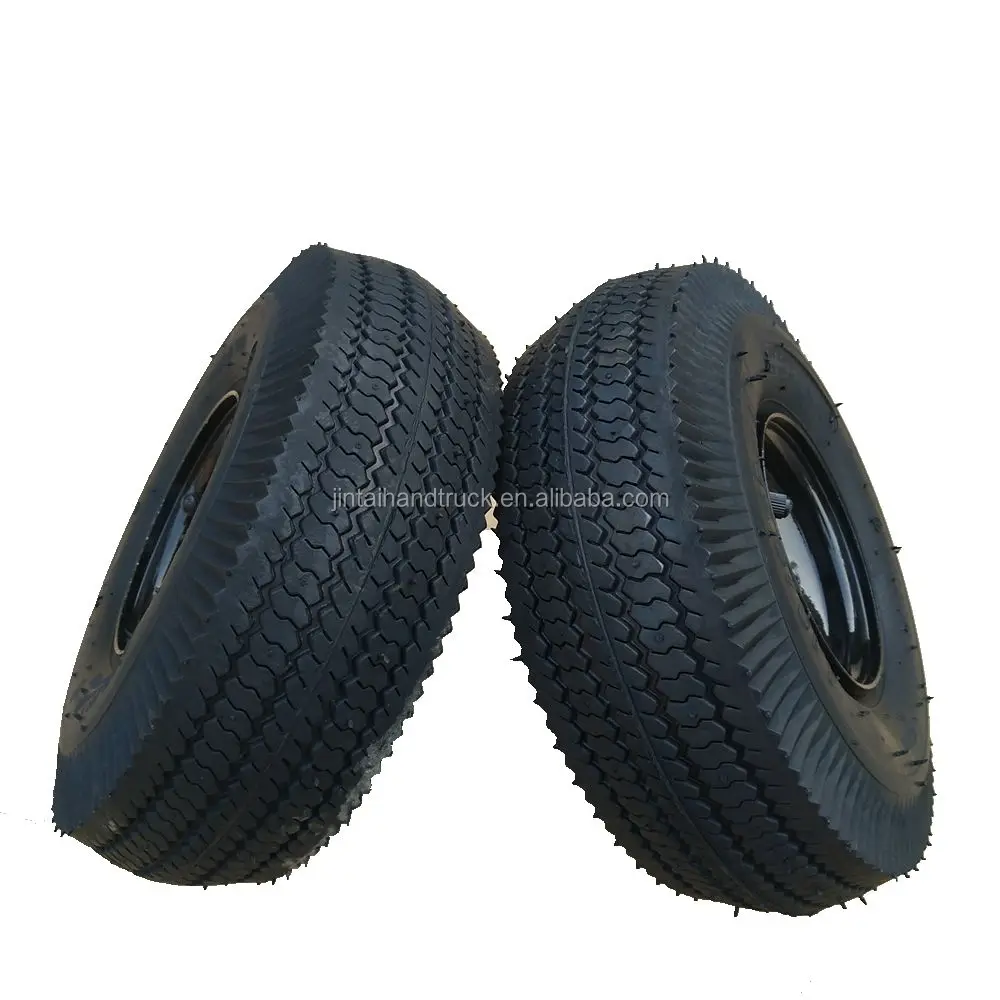 4.10/3.50-4 hand truck wheels tubeless pneumatic tire 410/350-4