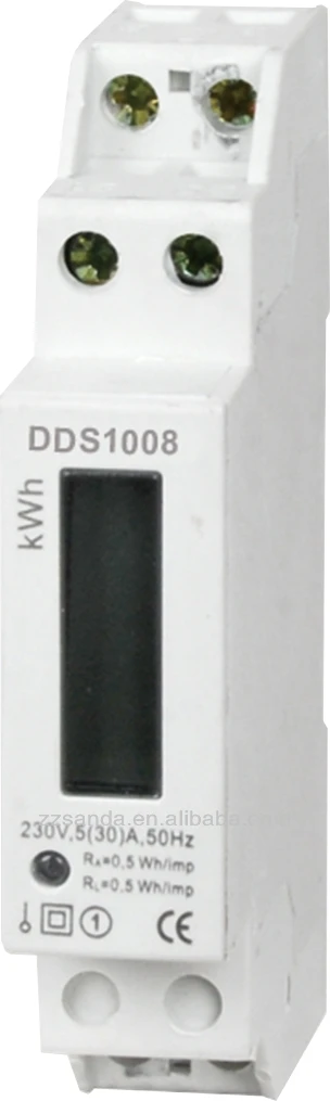 Single-phase watt hour meter, предоплаты счетчик энергии