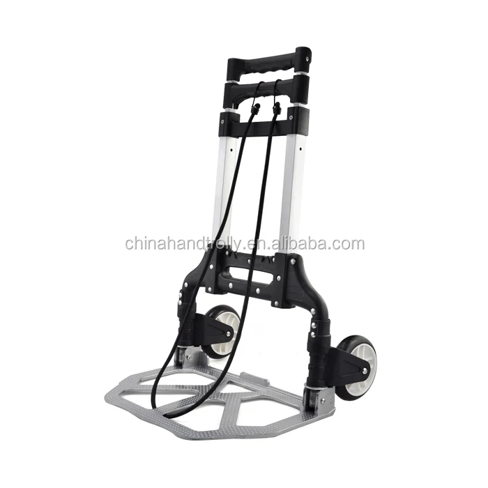  Новый продукт портативная тележка для багажа складная оранжевая декоративная стирка продажи