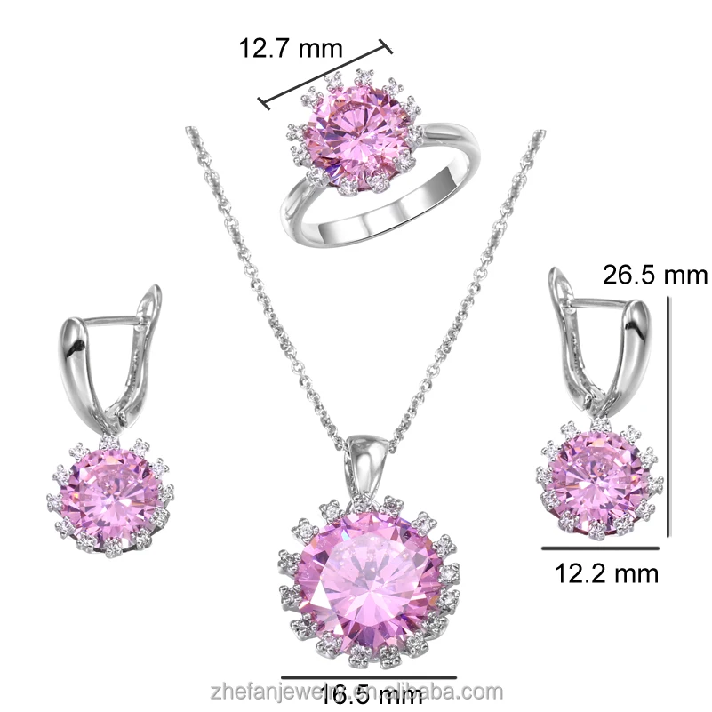 Factory price guangzhou fashion jewelry market factory fancy costume wedding jewelry set