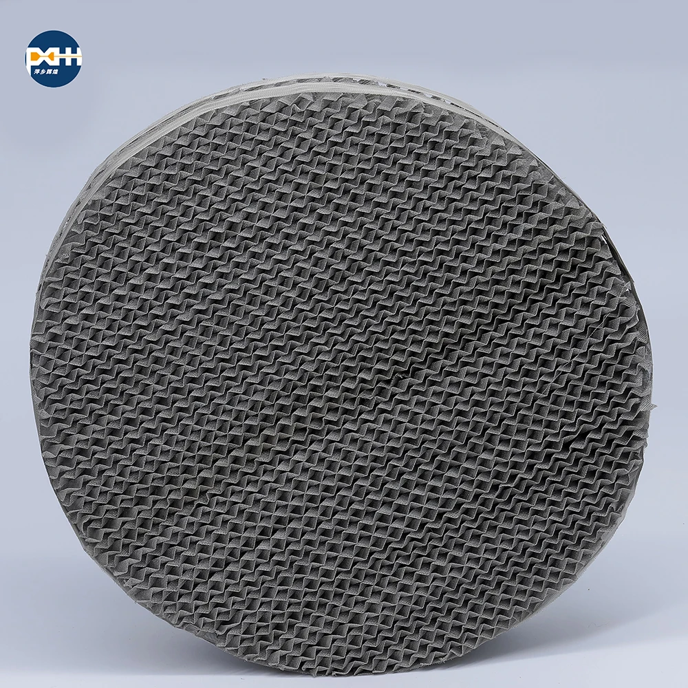 
low resistance wire gauze cockles Structured Packing For Distillation Column 