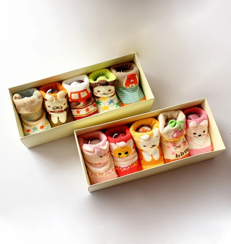 korean fashion baby cartoon animal pretty girls tube happy kids socks